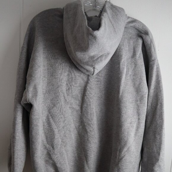 Vtg St Louis Rams Gray Hoodie Sweatshirt Top NFL Mens Large - Picture 4 of 5